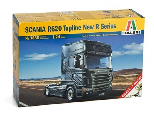 Maquette Scania R143 M 500 Streamline 4x2 - échelle 1/24 - ITALERI 3950